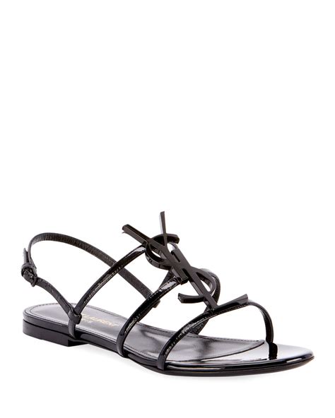 yves saint laurent flat sandals